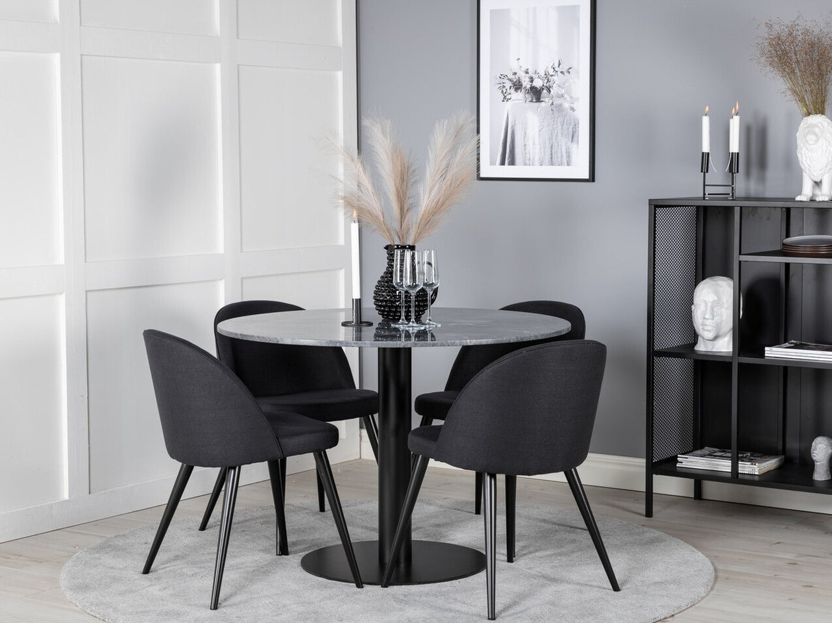 Conjunto de mesas y sillas para comedor 429586