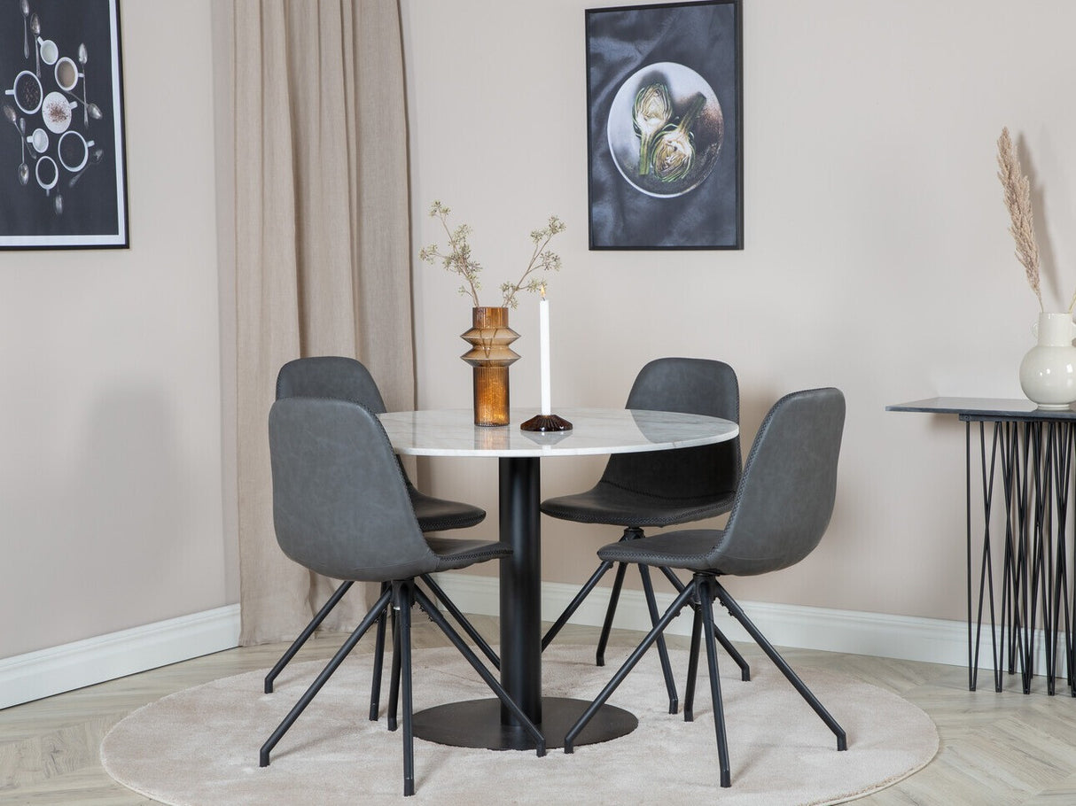 Conjunto de mesas y sillas para comedor 429804