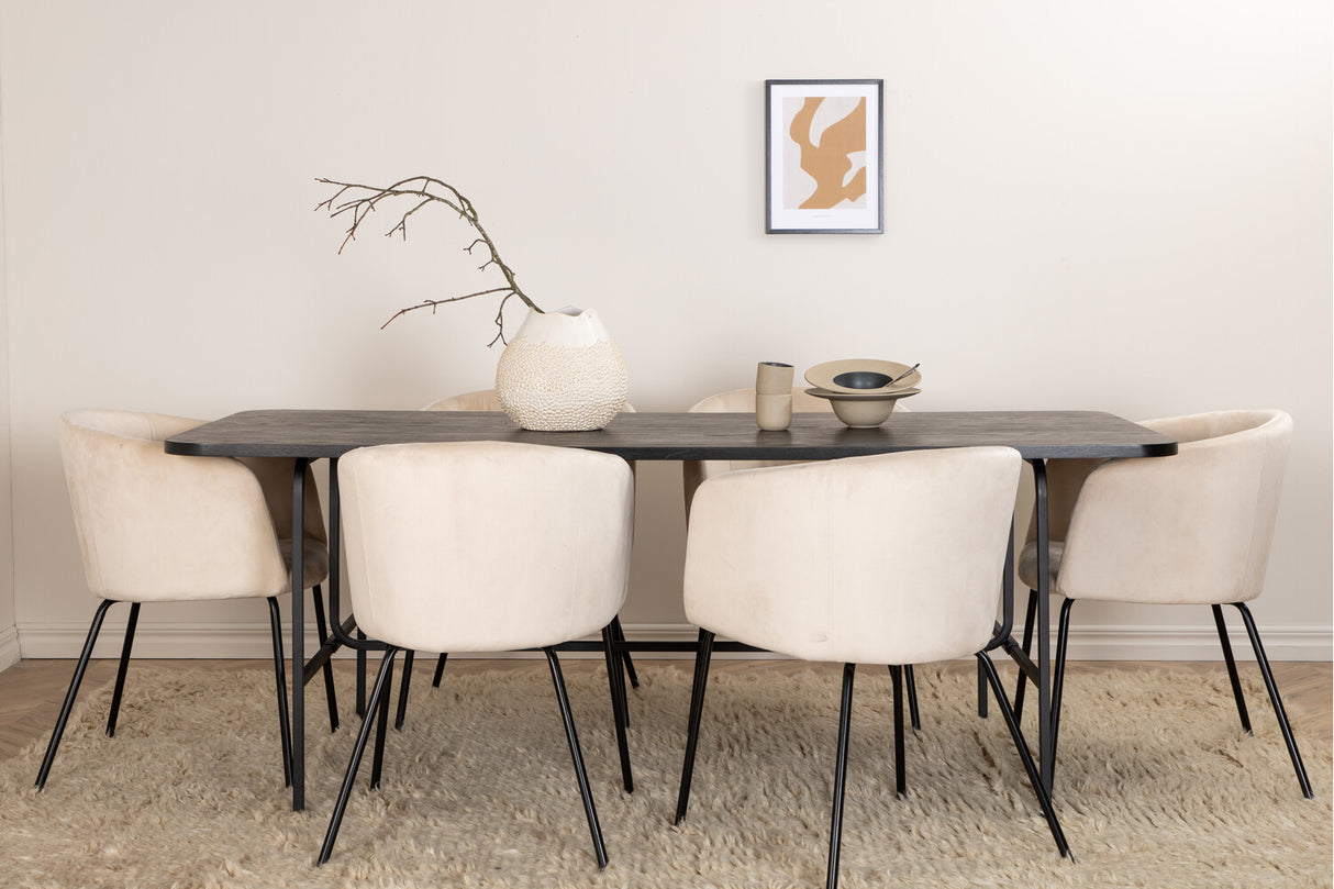 Conjunto de mesas y sillas para comedor 434950