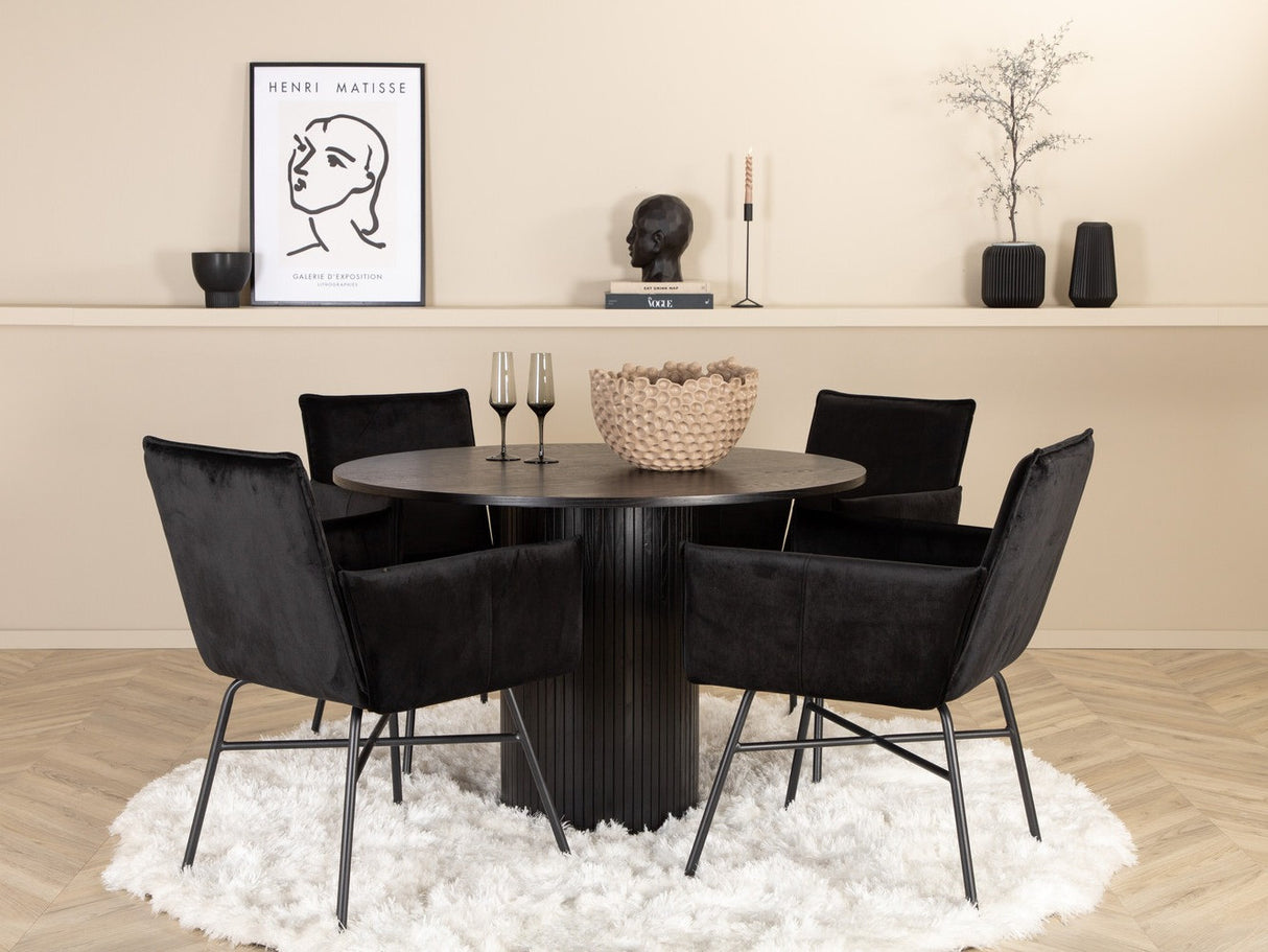Conjunto de mesas y sillas para comedor 442326