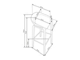 Silla de barra 66769