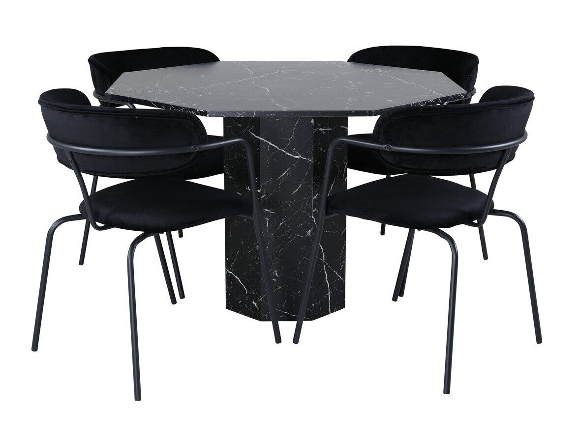 Conjunto de mesas y sillas para comedor 428302