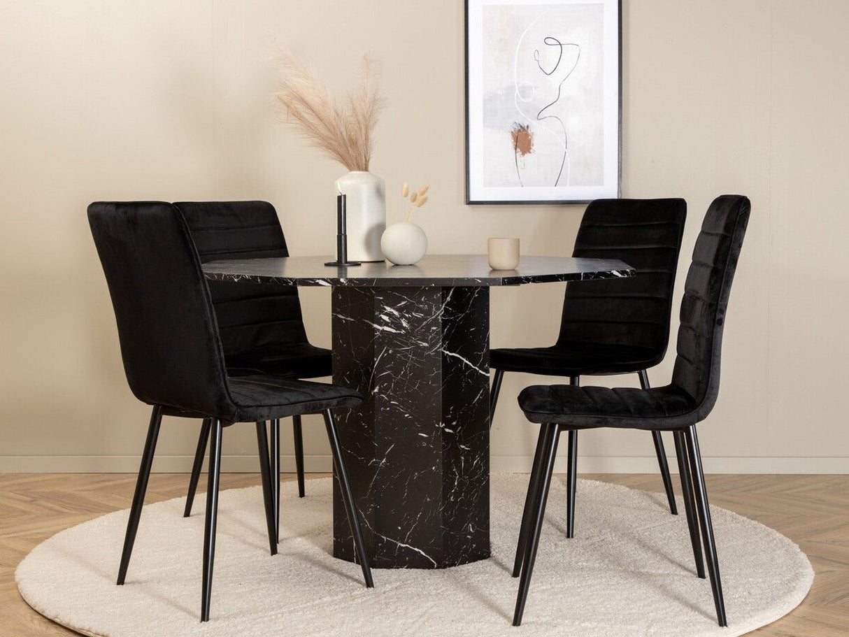Conjunto de mesas y sillas para comedor 428466