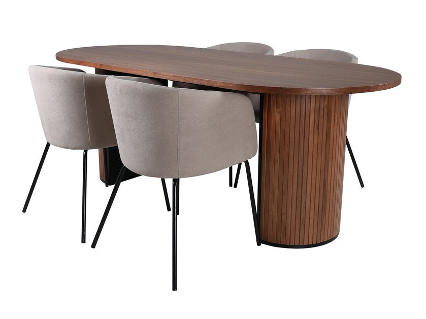 Conjunto de mesas y sillas para comedor 432598