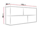 Armario de pared Charlotte 100