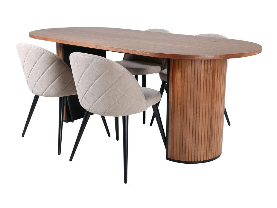 Conjunto de mesas y sillas para comedor 433415
