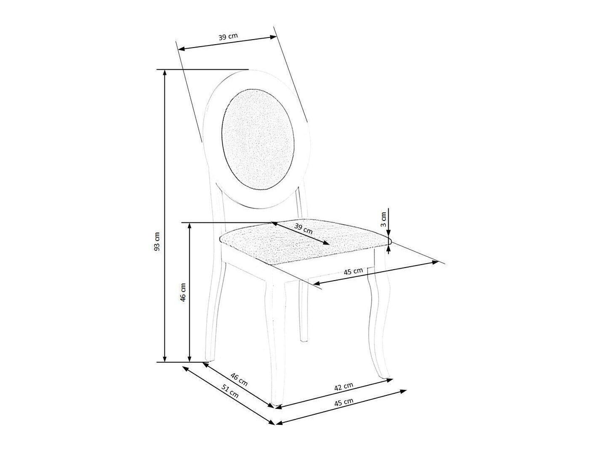Conjunto de mesas y sillas para comedor 207103