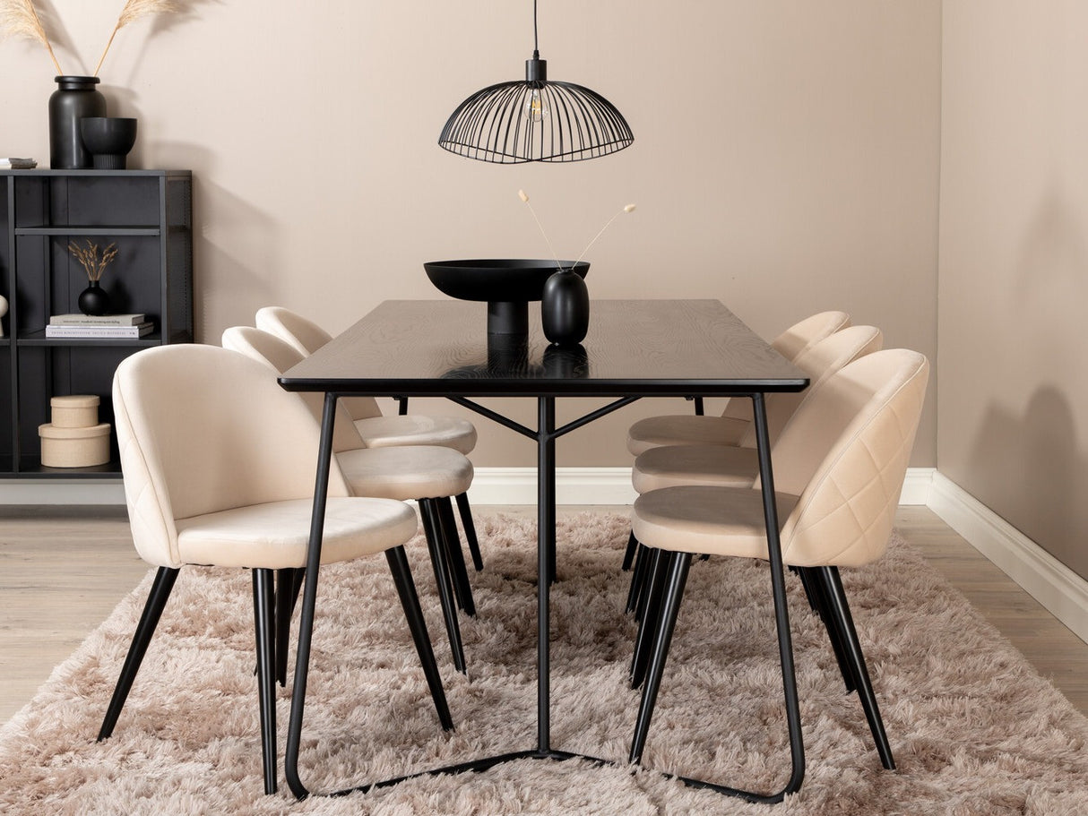 Conjunto de mesas y sillas para comedor 432501