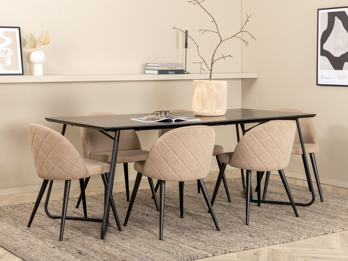 Conjunto de mesas y sillas para comedor 432501