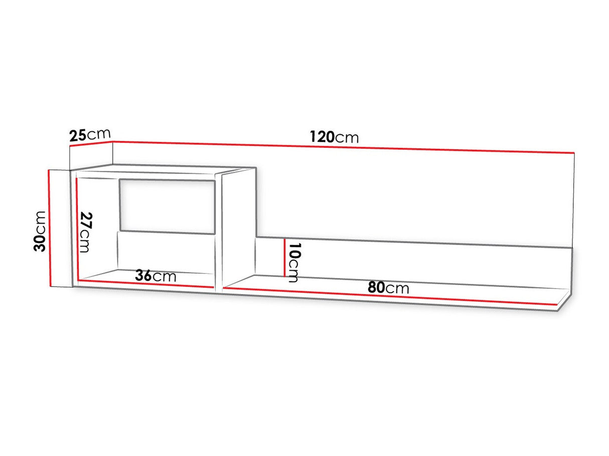 Estantería de pared 444650