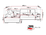 Sofá rinconero 90009