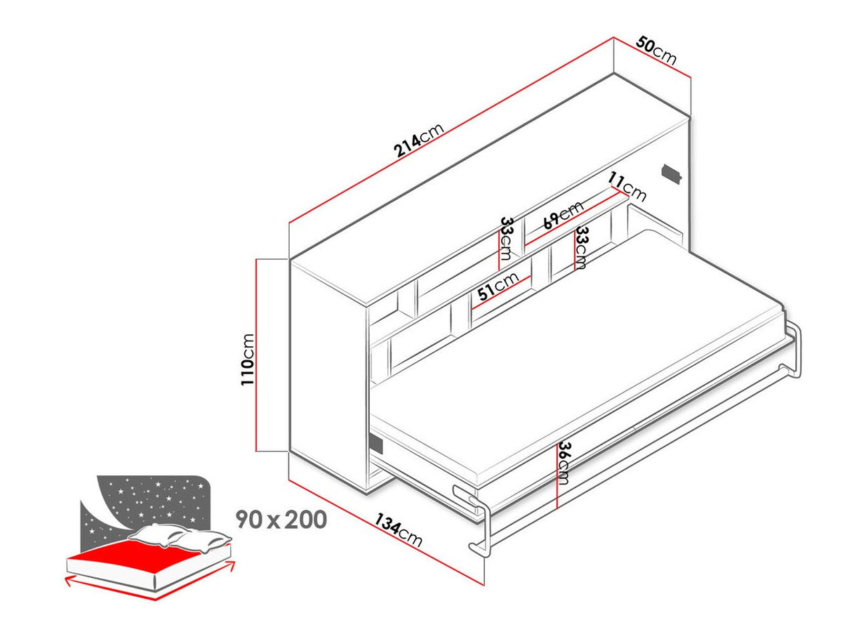 Cama plegable 326920