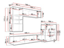 Conjunto de salón Tivdalu 107