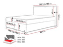 Cama continental Aquolus