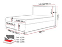 Cama continental Aquolus