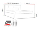 Cama Pomona 105