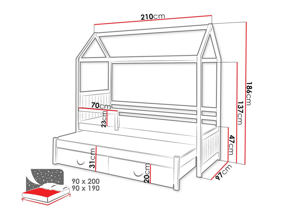 Cama 206163