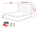 Cama Florence 104