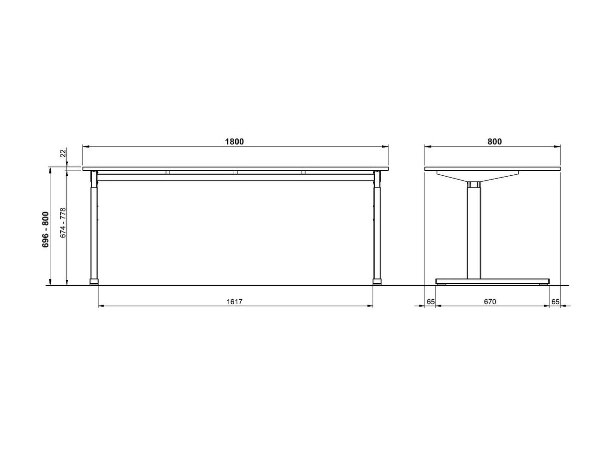 Mesa de oficina 226543
