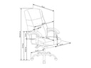 Silla de oficina Houston 437