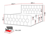 Cama continental 439169