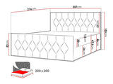 Cama continental 439169
