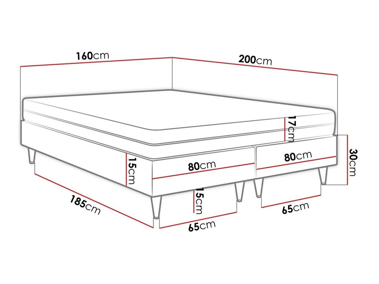 Cama continental 423040
