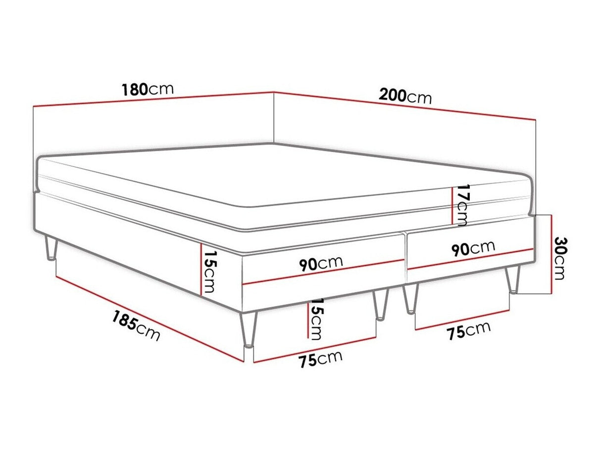 Cama continental 423040