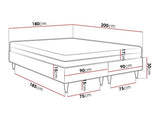 Cama continental 423040