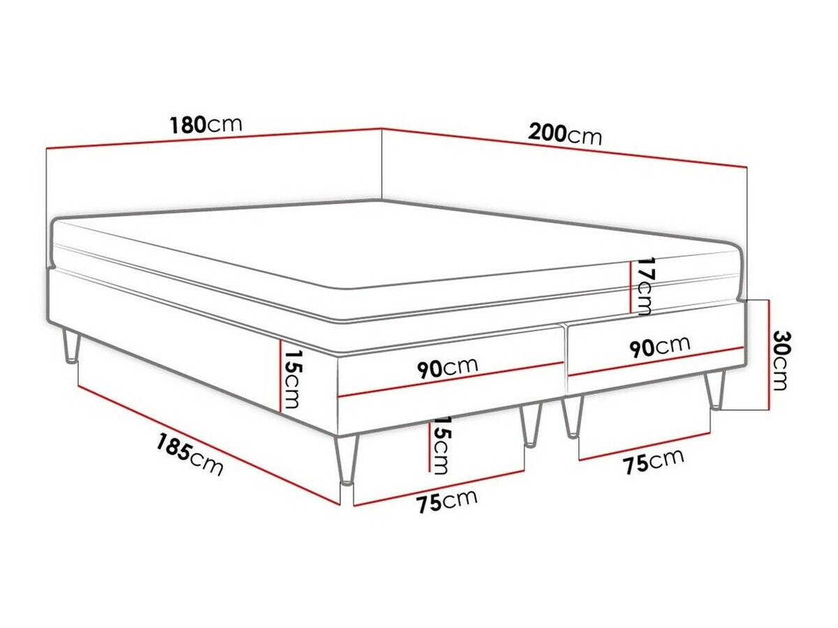 Cama continental 423040