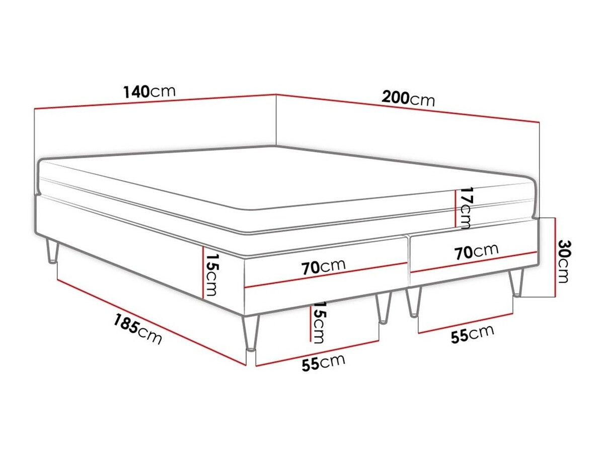 Cama continental 423040