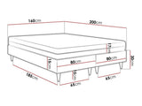 Cama continental 423040