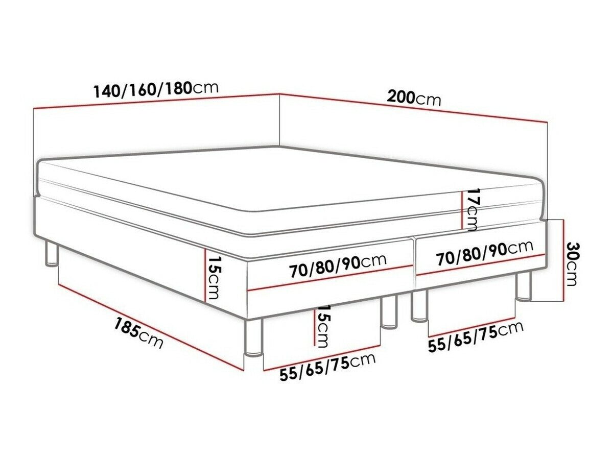 Cama continental 265015
