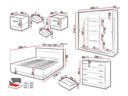 Conjunto de dormitorio Livsori 110