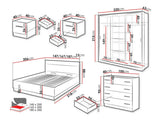 Conjunto de dormitorio 171203