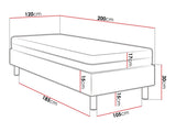 Cama continental 282905