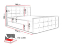 Cama continental Amicelos