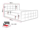 Cama continental Amicelos