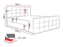 Cama continental Amicelos