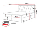 Cama continental Betulolus
