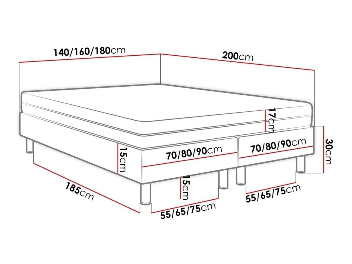 Cama continental 264830