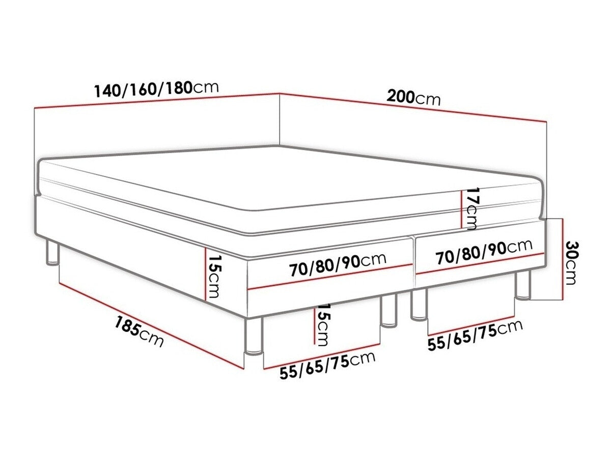 Cama continental 265090