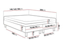 Cama continental Saecillus