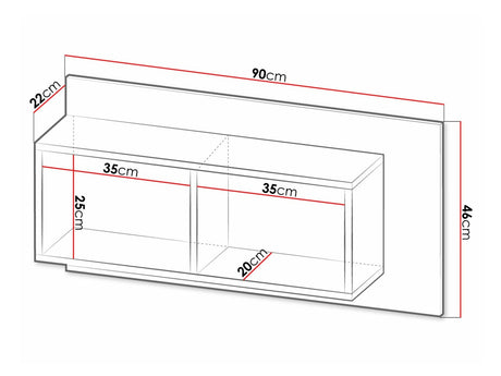 Estantería de pared 447310