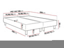 Cama continental Histinus