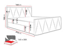 Cama continental Hospia