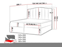 Cama continental Caelilis