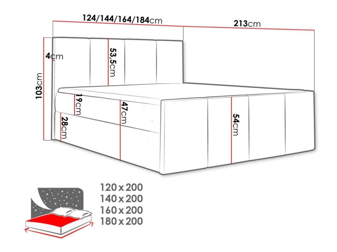 Cama continental 375953