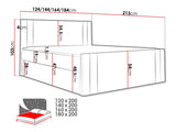 Cama continental 405023