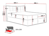 Cama continental 405659